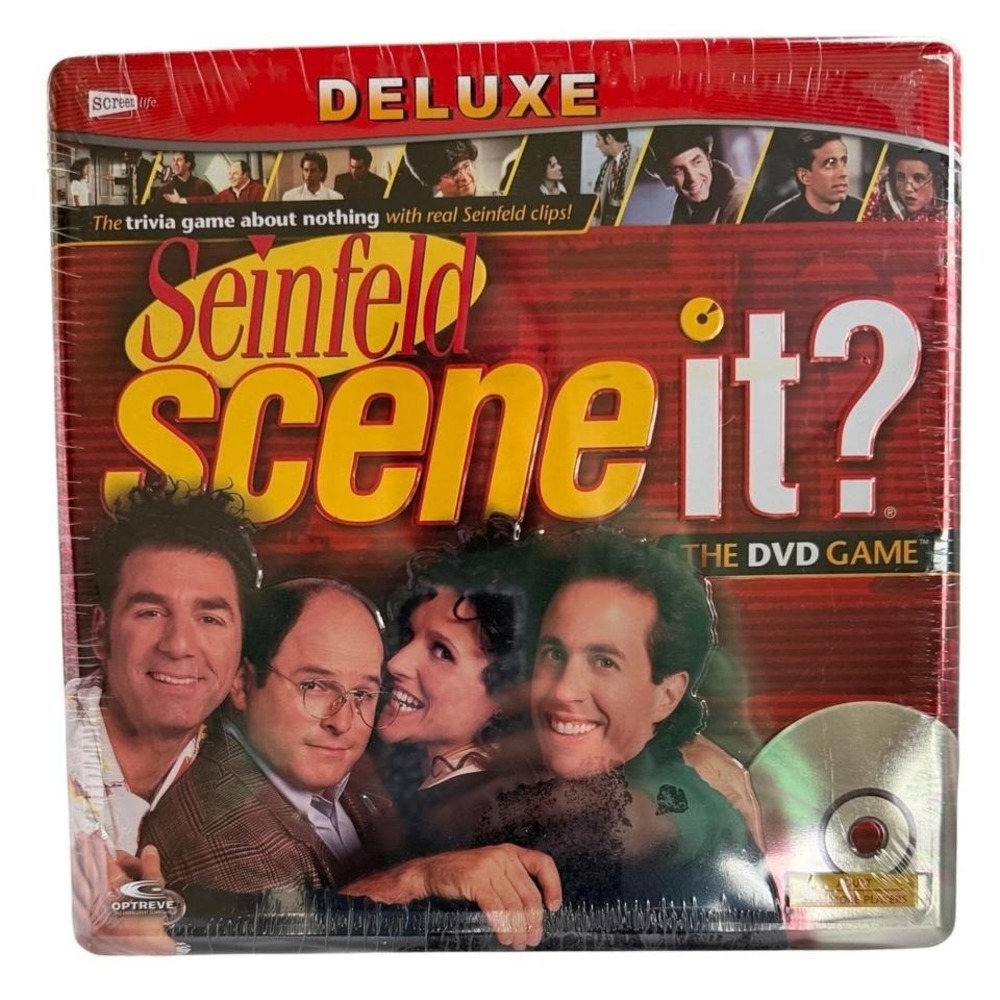 Seinfeld Scene It The DVD Game Deluxe Edition Trivia Board Game‎